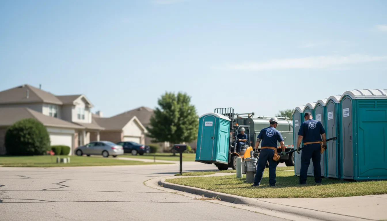 Porta Potty Rental in Hamilton, OH near me